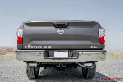 ZROADZ Rear Bumper LED Bracket to mount (2) 6 Inch Straight Light Bar Nissan Titan 2016-2019 - Z387581
