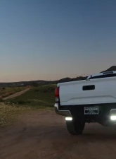 ZROADZ Rear Bumper LED Bracket to mount (2) 6 Inch Straight Light Bar Toyota Tacoma 2016-2023                                     - Z389401 - Image 2