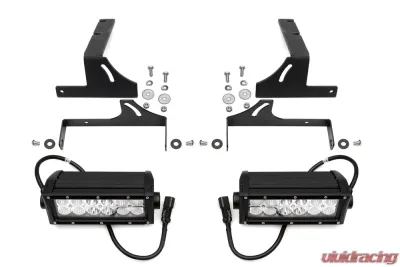 ZROADZ Rear Bumper LED Bracket to mount (2) 6 Inch Straight Light Bar Toyota Tacoma 2016-2023 - Z389401