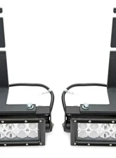 ZROADZ Rear Bumper LED Bracket to mount (2) 6 Inch Straight Light Bar Toyota Tacoma 2016-2023                                     - Z389401 - Image 6