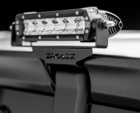ZROADZ Rear Window LED Bracket to mount (2) 6 Inch Staight Single Row LED Light Bars Jeep JL 2018-2025