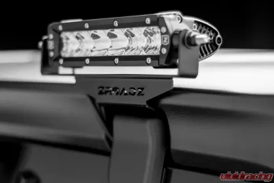 ZROADZ Rear Window LED Bracket to mount (2) 6 Inch Staight Single Row LED Light Bars Jeep JL 2018-2025 - Z394941
