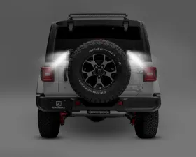 ZROADZ Rear Tire LED Kit Incl. (2) 3 Inch LED Pod Lights Jeep JL 2018-2025