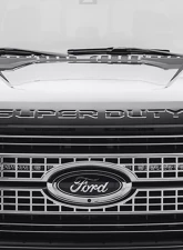 ZROADZ OEM Grille LED Kit Incl. (2) 10 Inch LED Single Row Slim Light Bar Ford Super Duty Platinum 2017-2021                                     - Z415371-KIT - Image 7