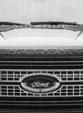 ZROADZ OEM Grille LED Kit Incl. (2) 10 Inch LED Single Row Slim Light Bar Ford Super Duty Platinum 2017-2021                                     - Z415371-KIT - Image 2