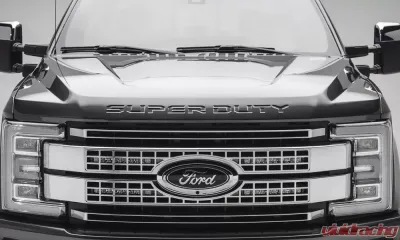 ZROADZ OEM Grille LED Kit Incl. (2) 10 Inch LED Single Row Slim Light Bar Ford Super Duty Platinum 2017-2021 - Z415371-KIT