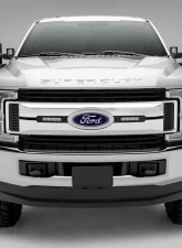 ZROADZ OEM Grille LED Kit Incl. (2) 6 Inch LED Straight Single Row Slim Light Bars Ford Super Duty XLT 2017-2021                                     - Z415571-KIT - Image 2
