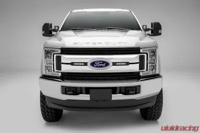 ZROADZ OEM Grille LED Kit Incl. (2) 6 Inch LED Straight Single Row Slim Light Bars Ford Super Duty XLT 2017-2021 - Z415571-KIT