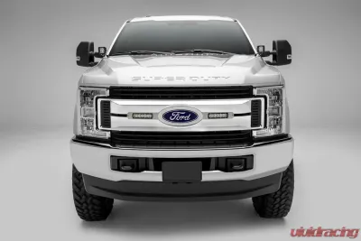 ZROADZ OEM Grille LED Kit Incl. (2) 6 Inch LED Straight Single Row Slim Light Bars Ford Super Duty XLT 2017-2021 - Z415573-KIT