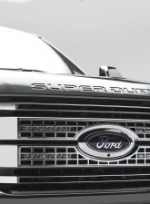 ZROADZ OEM Grille LED Kit Incl. (2) 10 Inch LED Single Row Slim Light Bars Ford Super Duty Platinum 2017-2021                                     - Z415671-KIT - Image 3