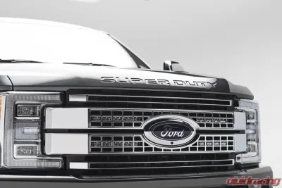 ZROADZ OEM Grille LED Kit Incl. (2) 10 Inch LED Single Row Slim Light Bars Ford Super Duty Platinum 2017-2021 - Z415671-KIT