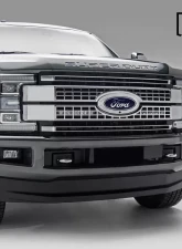 ZROADZ OEM Grille LED Kit Incl. (2) 10 Inch LED Single Row Slim Light Bars Ford Super Duty Platinum 2017-2021                                     - Z415671-KIT - Image 4