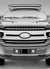 ZROADZ OEM Grille LED Kit (2) 3" LED Pod Lights Ford F-150 XLT Sport Super Crew | Raptor 2017-2025                                     - Z415751-KIT - Image 2