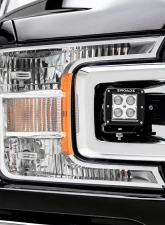 ZROADZ OEM Grille LED Kit (2) 3" LED Pod Lights Ford F-150 XLT Sport Super Crew | Raptor 2017-2025                                     - Z415751-KIT - Image 3