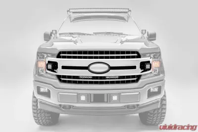ZROADZ OEM Grille LED Kit (2) 3" LED Pod Lights Ford F-150 XLT Sport Super Crew | Raptor 2017-2025 - Z415751-KIT