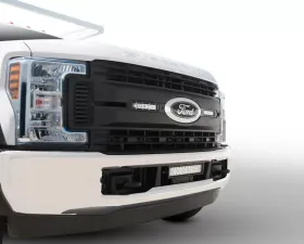 ZROADZ OEM Grille LED Kit Incl. (2) 6 Inch LED Straight Single Row Slim Light Bars Ford Super Duty XL 2017-2021