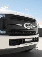 ZROADZ OEM Grille LED Kit Incl. (2) 6 Inch LED Straight Single Row Slim Light Bars Ford Super Duty XL 2017-2021                                     - Z415771-KIT - Image 2