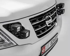ZROADZ Y62 OEM Grille LED Kit Incl. (4) 3 Inch LED Pod Lights Nissan Patrol 2010-2017