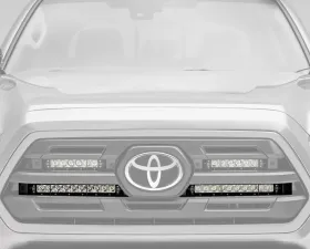 ZROADZ OEM Grille LED Kit Incl. (2) 10 Inch LED Single Row Slim Light Bars Toyota Tacoma 2018-2019