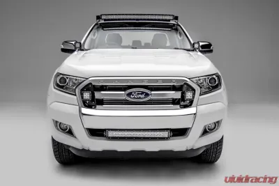 ZROADZ OEM Grille LED Kit Incl. (2) 3 Inch LED Pod Lights Ford Ranger T6 2015-2018 - Z465761-KIT