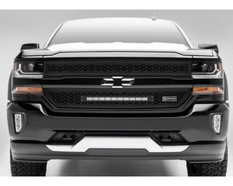 ZROADZ Grille, Black, 2 Pc, Insert with (1) 20" LED Chevrolet Silverado 1500 2016-2018 - Z311281