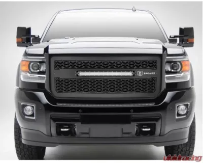 ZROADZ Grille, Black, 1 Pc, Insert with (1) 20" LED GMC Sierra HD 2015-2019 - Z312111