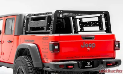 ZROADZ Access Overland Rack w/ Side Gates Jeep Gladiator 2019-2025 - Z834101