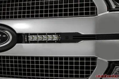 ZROADZ OEM Grille LED Kit Incl. (2) 6 Inch LED Straight Single Row Slim Light Bars Ford F-150 Platinum 2018-2019 - Z415581-KIT