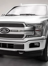 ZROADZ OEM Grille LED Kit Incl. (2) 6 Inch LED Straight Single Row Slim Light Bars Ford F-150 Platinum 2018-2019                                     - Z415583-KIT - Image 3