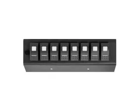 sPOD Add On Amber LED 8-Switch Panel for 07-08 Jeep Wrangler JK (for SourceSE)