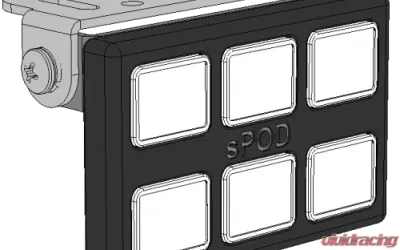 sPOD SourceLT w/ Mini6 for Universal w/ 84 Inch Battery Cables - SL-M6-UNI-84