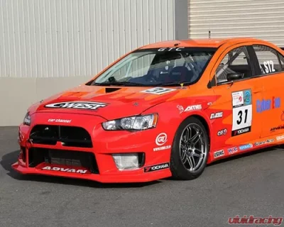 C-West PFRP Type-II Front Bumper Mitsubishi EVO X 2007+ - CWT-CCZ02A-FBPF