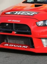 C-West PFRP Type-II Front Bumper Mitsubishi EVO X 2007+                                     - CWT-CCZ02A-FBPF - Image 2