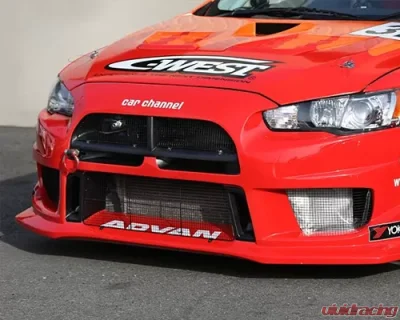 C-West PFRP Type-II Front Bumper Mitsubishi EVO X 2007+ - CWT-CCZ02A-FBPF