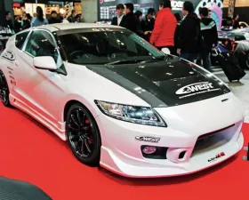 C-West PFRP Front Bumper w/ Fog Mount PFRP Honda CR-Z 2010-2012