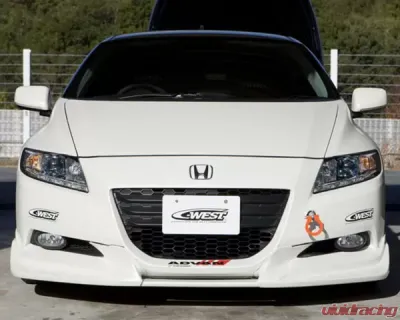 C-West PFRP/CF Front Lip Spoiler Honda CR-Z 2010-2012 - CWT-CZF101A-FHSPC
