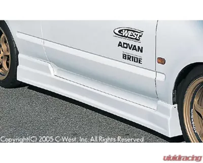 C-West PFRP Side Skirts Honda Civic EG6 1992-1995 - CWT-CEG01A-SSPF