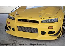 C-West PFRP N1 Front Bumper II Nissan Skyline GT-R R34 1999-2002