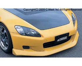 C-West PFRP Front Half Spoiler Honda S2000 1999-2005
