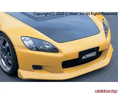 C-West PFRP Front Half Spoiler Honda S2000 1999-2005 - CWT-CAP01A-FHSPF