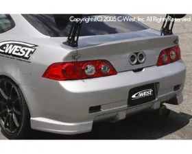 C-West PFRP Rear Bumper II Acura RSX DC5 2004-2007