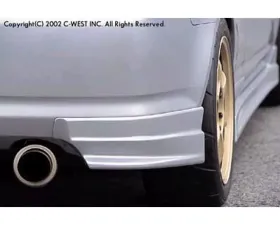 C-West PFRP Rear Under Fin Acura RSX DC5 2002-2004