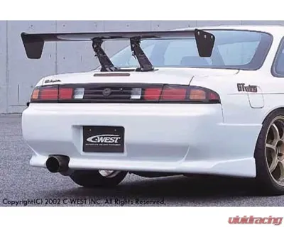 C-West PFRP Rear Bumper Nissan 240SX S14 1993-1996 - CWT-CS1401A-RBPF