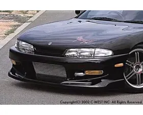 C-West PFRP Front Bumper Nissan 240SX S14 1993-1996