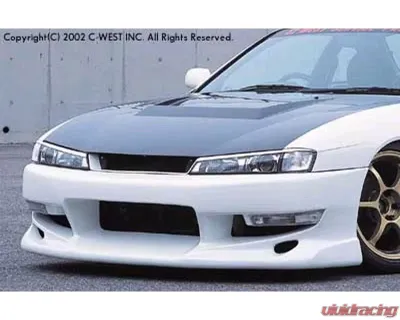 C-West PFRP Front Bumper Nissan 240SX S14 1996-1999 - CWT-CS1401B-FBPF