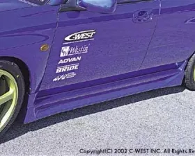C-West FRP Side Skirts Subaru WRX | STI 2000-2004