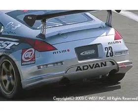 C-West PFRP Rear Bumper Nissan 350Z Z33 2002-2008