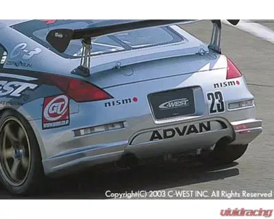 C-West PFRP Rear Bumper Nissan 350Z Z33 2002-2008 - CWT-CZ3301A-RBPF