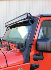 Fishbone Offroad 52 Inch Light Bar Bracket Jeep Wrangler JK 2007-2018                                     - FB21014 - Image 3