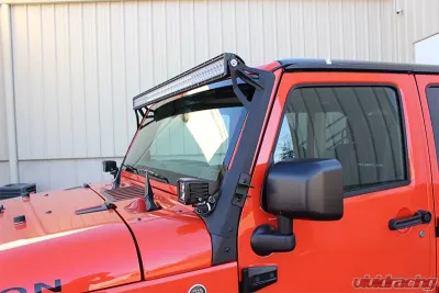 Fishbone Offroad 52 Inch Light Bar Bracket Jeep Wrangler JK 2007-2018 - FB21014